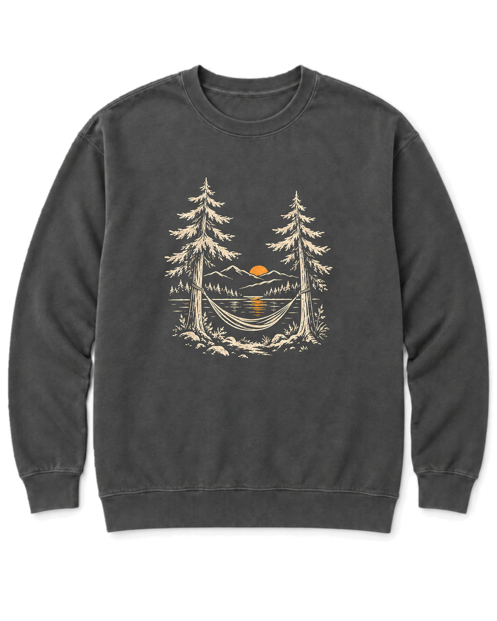 Hammock Hours Sweatshirt - Pepper