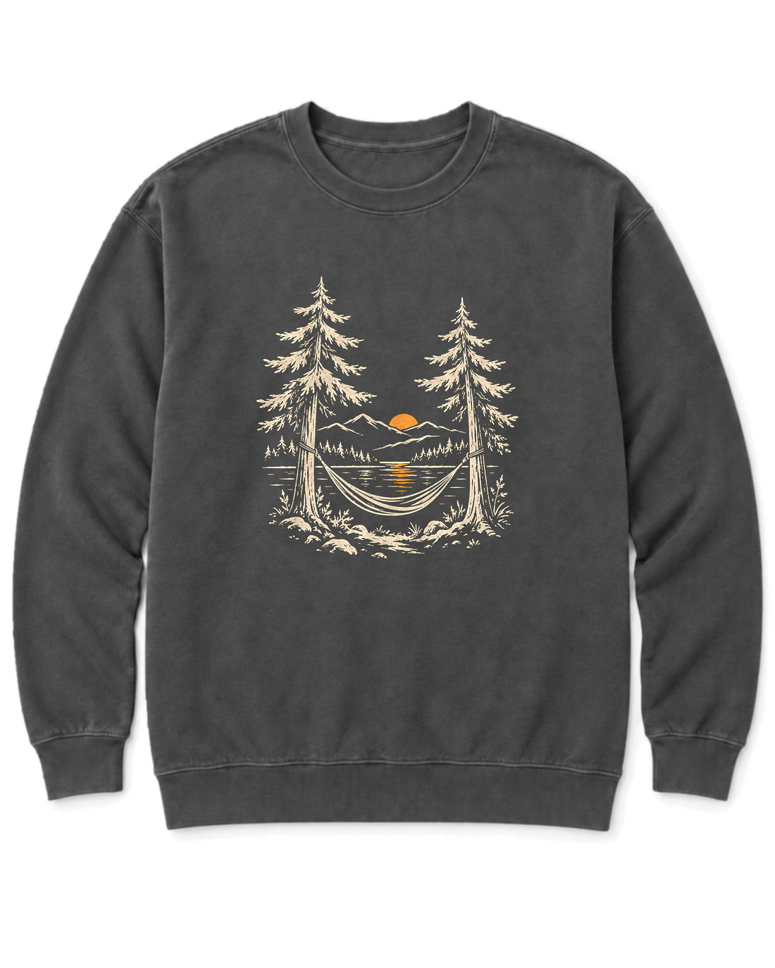 Hammock Hours Sweatshirt - Pepper