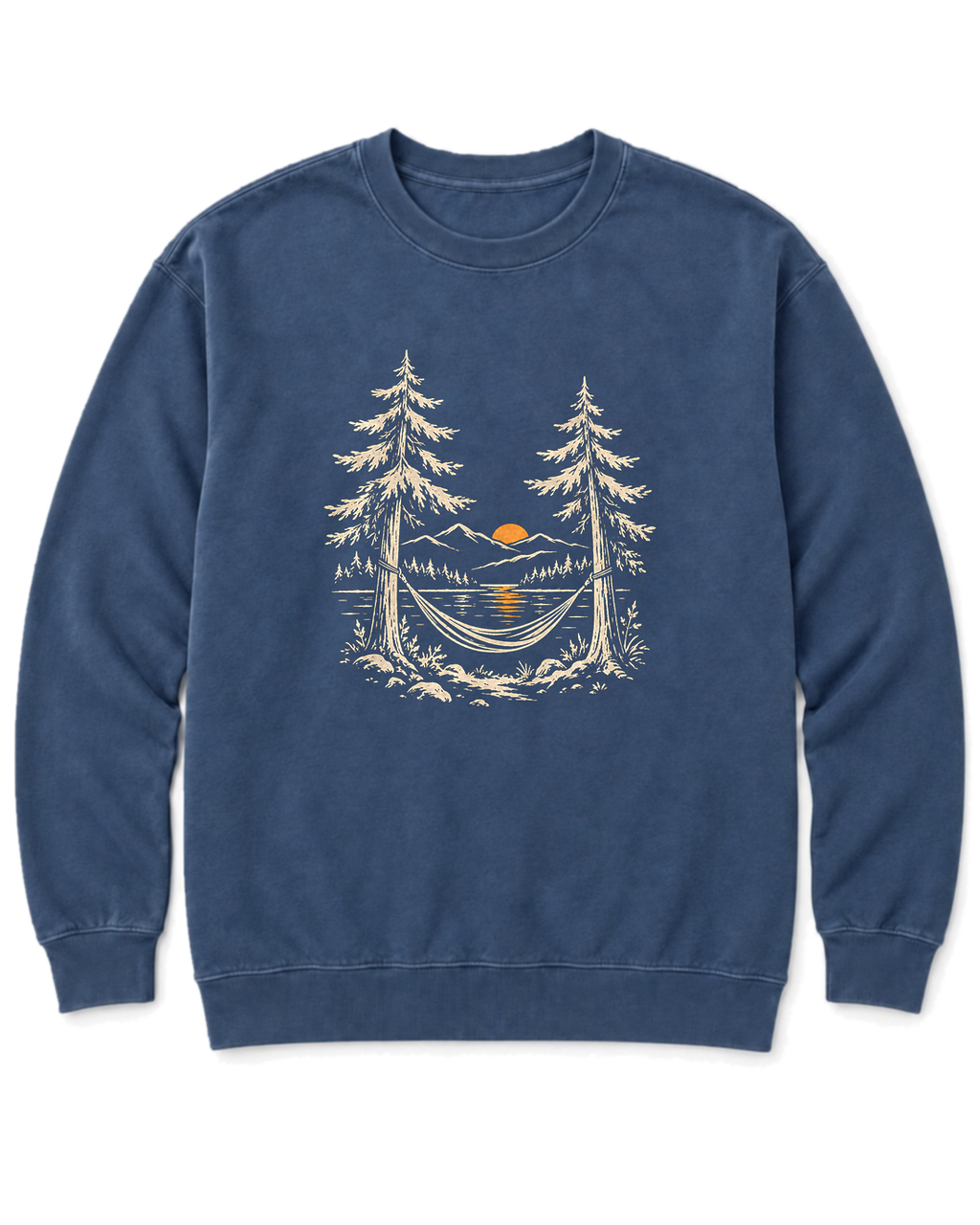Hammock Hours Sweatshirt - Denim