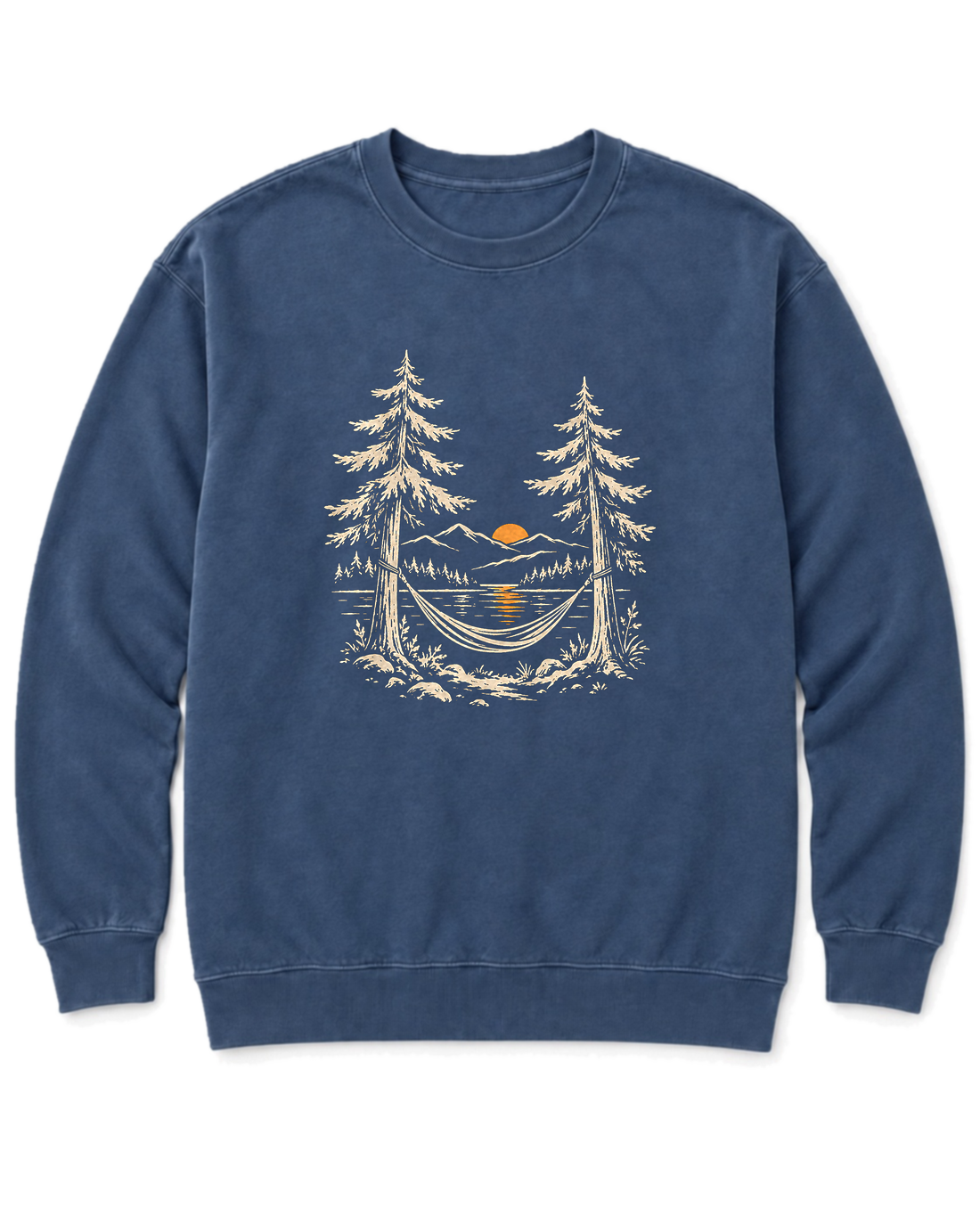 Hammock Hours Sweatshirt - Denim