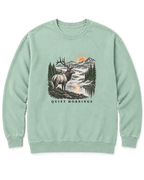 Quiet Mornings Sweatshirt - Chalky Mint