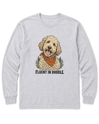 Fluent in Doodle Long Sleeve Shirt
