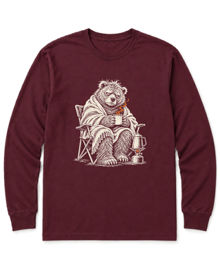 Not a Morning Bear Long Sleeve Shirt