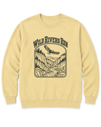 Wild Rivers Run Sweatshirt - Butter