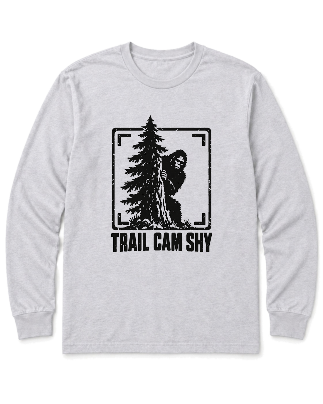 Trail Cam Shy Long Sleeve Shirt - Ash