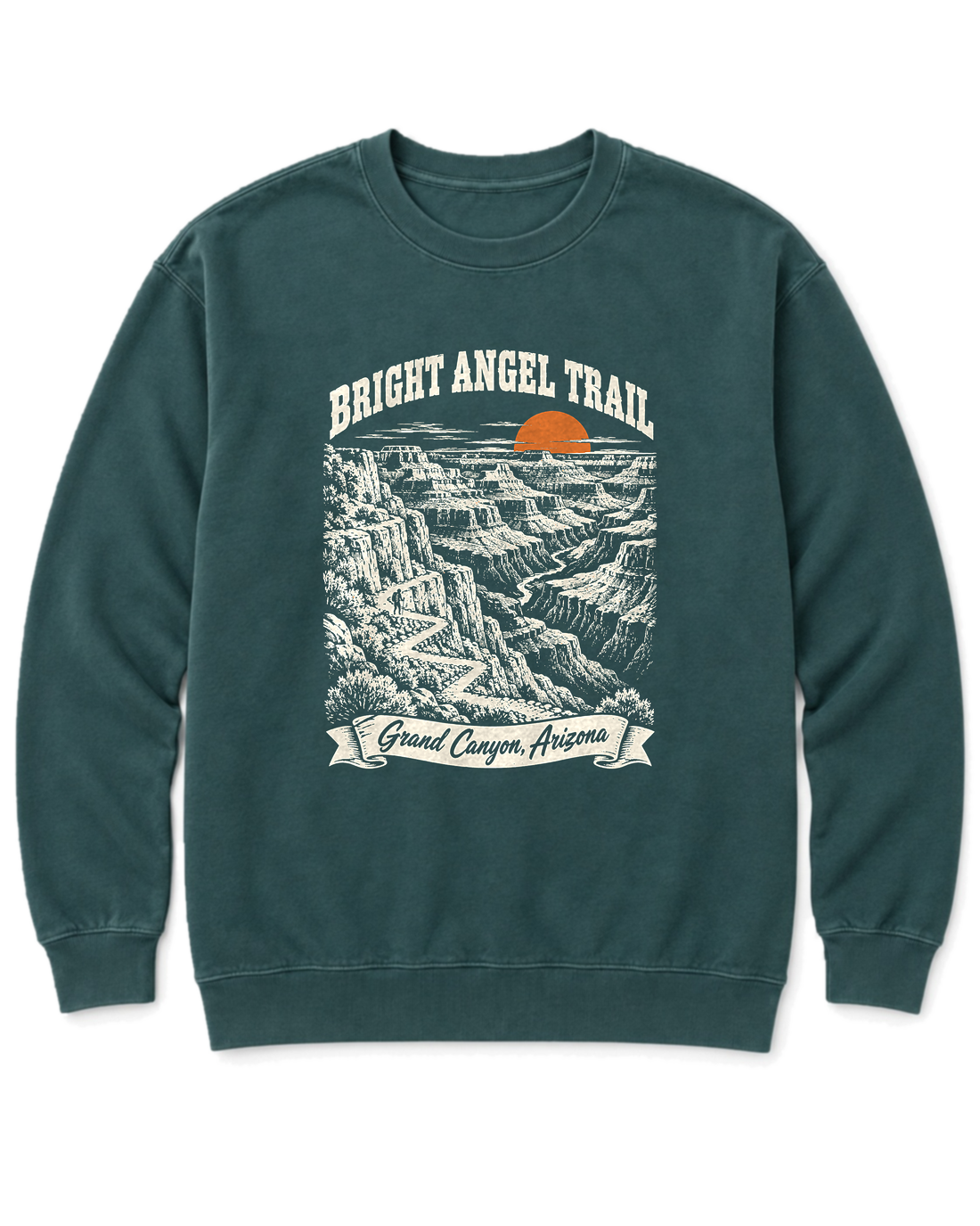 Bright Angel Trail Sweatshirt - Blue Spruce