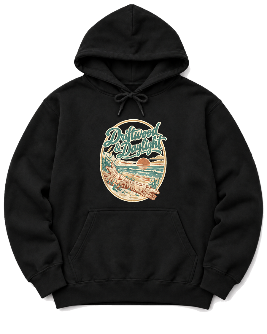 Driftwood & Daylight Hoodie - Black