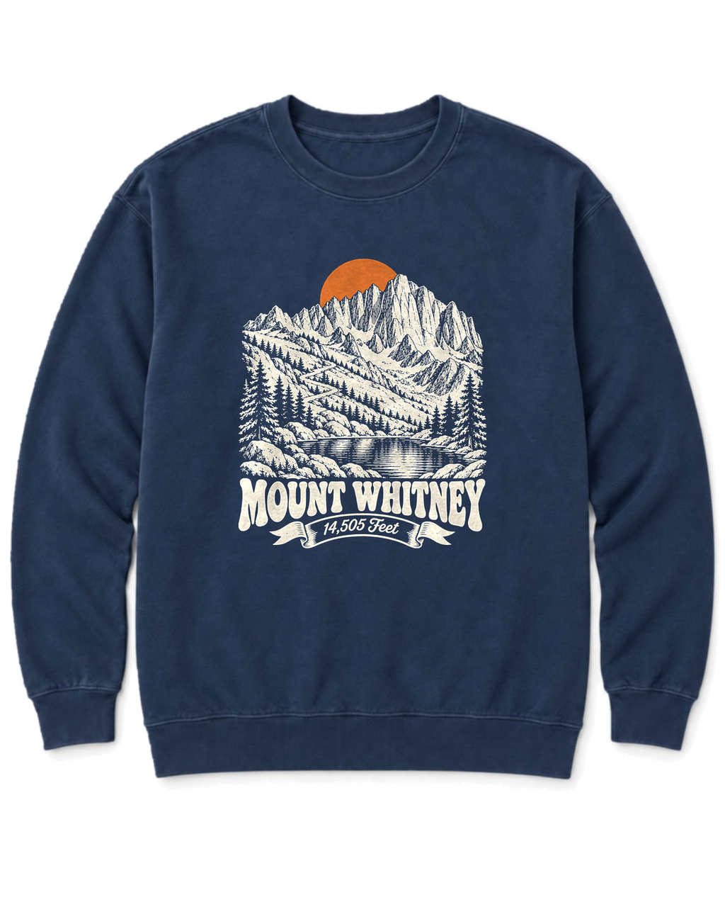 Mount Whitney Sweatshirt - True Navy