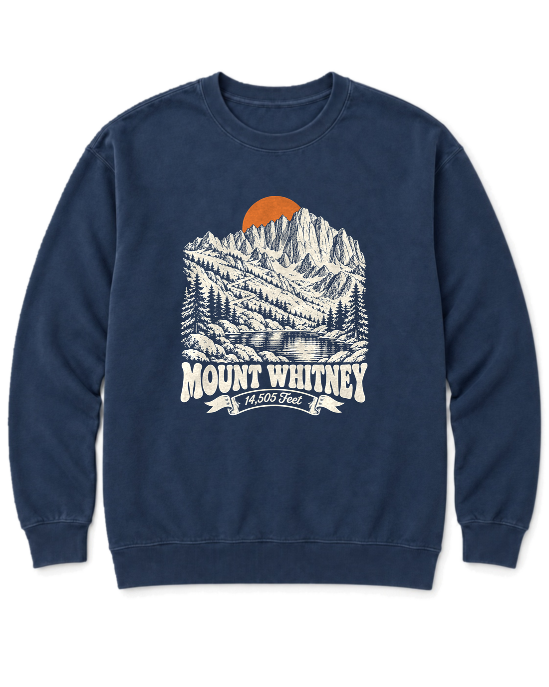 Mount Whitney Sweatshirt - True Navy