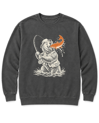 Gone Fishing Grizzly Sweatshirt