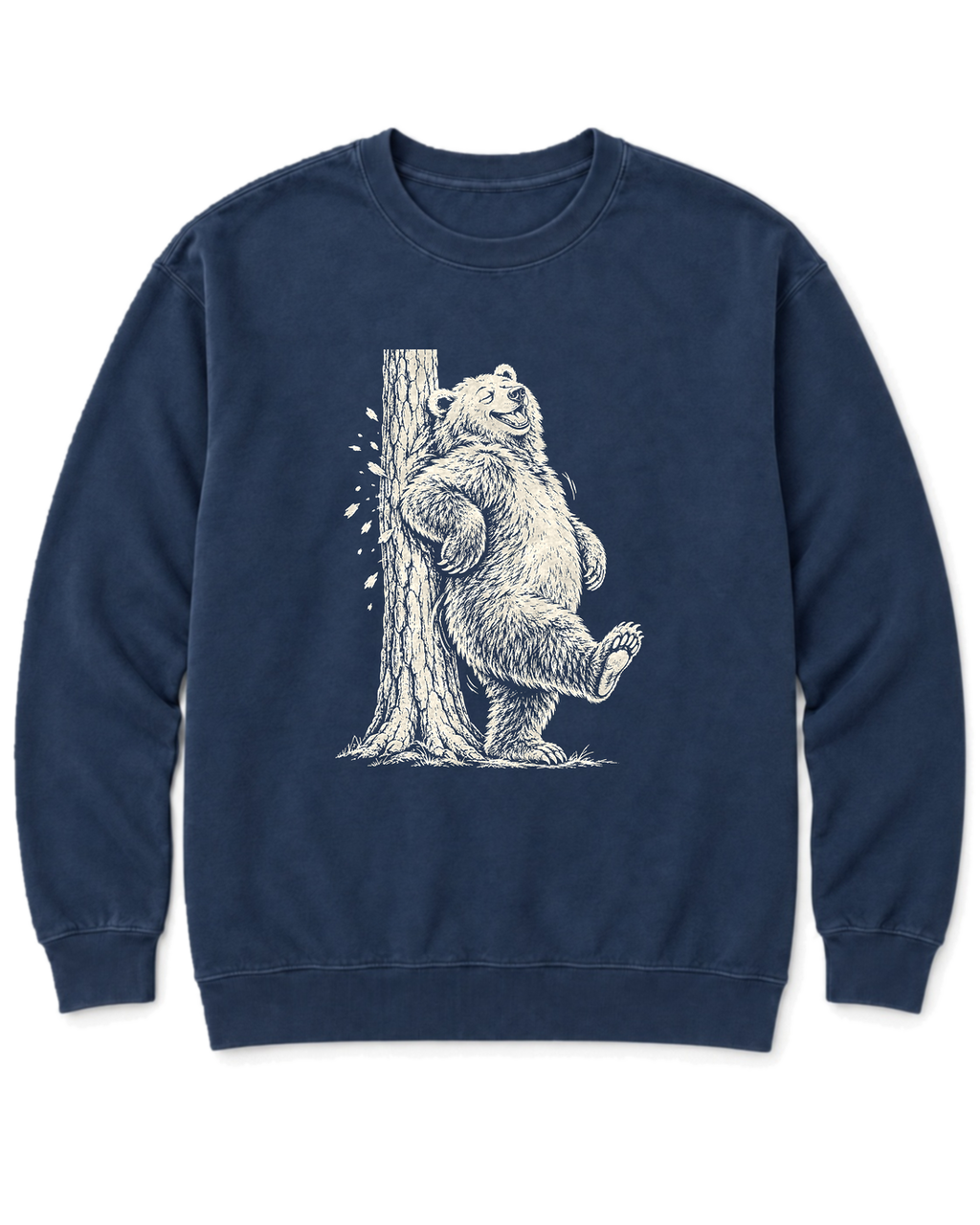 Back Scratch Bear Sweatshirt - True Navy
