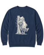Back Scratch Bear Sweatshirt - True Navy