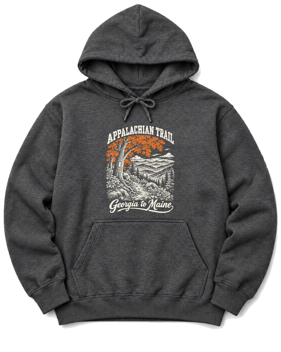 Appalachian Trail Hoodie - Dark Heather