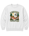 Outdoorsy Until It Gets Buggy Sweatshirt - White