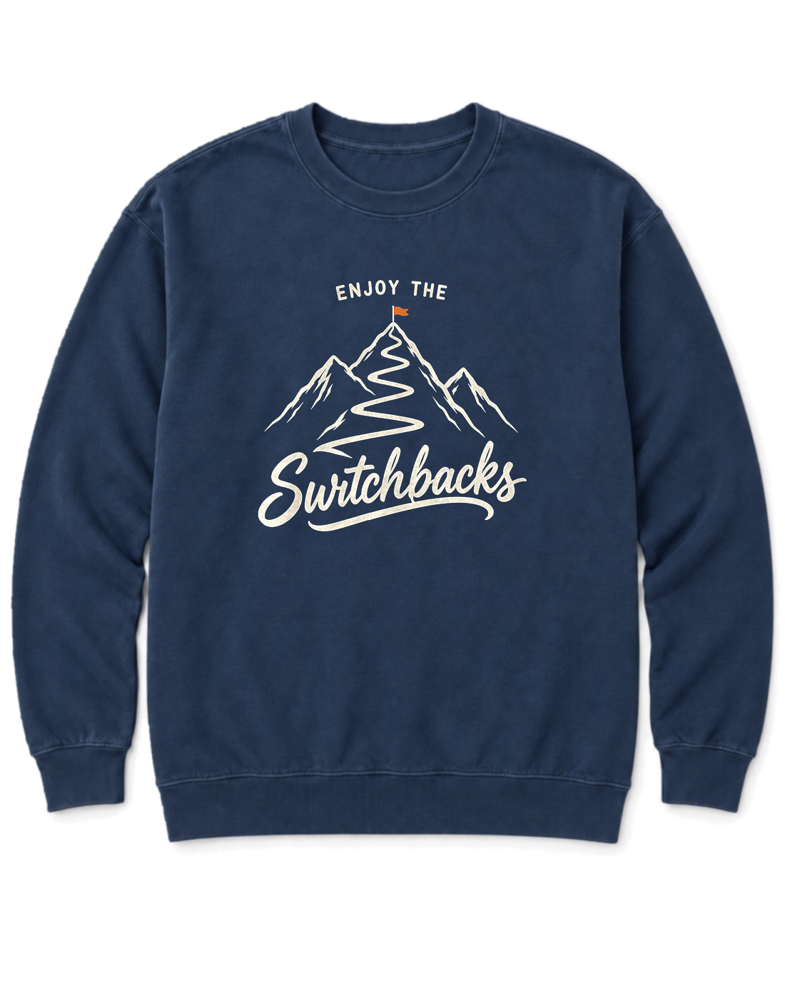 Enjoy the Switchbacks Sweatshirt - True Navy