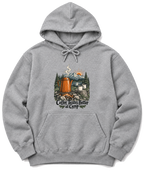 Coffee Tastes Better at Camp Hoodie - Sport Grey