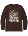 Kalalau Trail Long Sleeve Shirt - Dark Chocolate