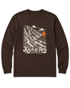 Kalalau Trail Long Sleeve Shirt - Dark Chocolate