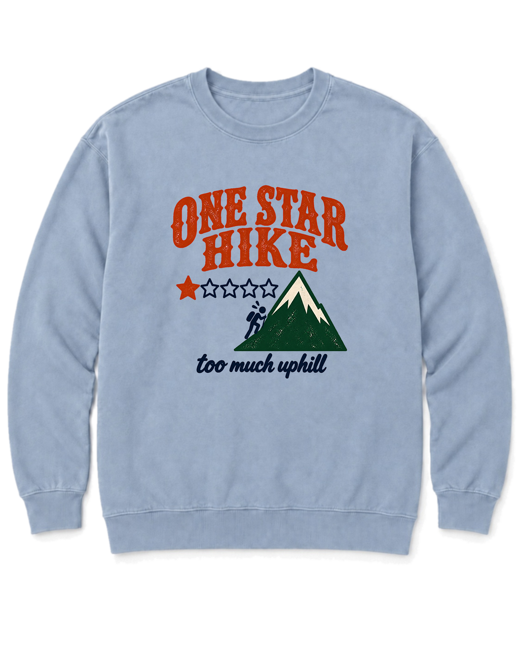One Star Hike Sweatshirt - Chambray