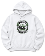 Big Feet, Bigger Naps Hoodie - White