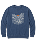 Canyon Sunset Sweatshirt - Denim
