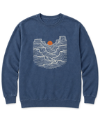 Canyon Sunset Sweatshirt - Denim