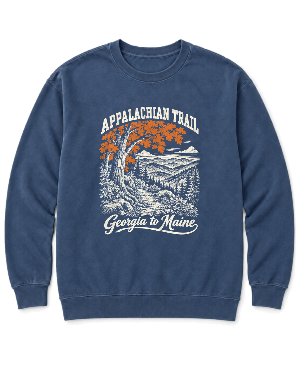 Appalachian Trail Sweatshirt - Denim