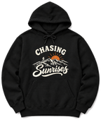 Chasing Sunrises Hoodie - Black