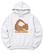 Red Rock Mornings Hoodie - White