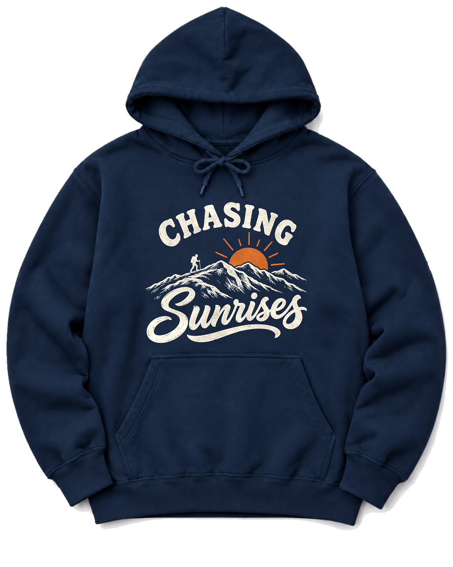 Chasing Sunrises Hoodie - Navy