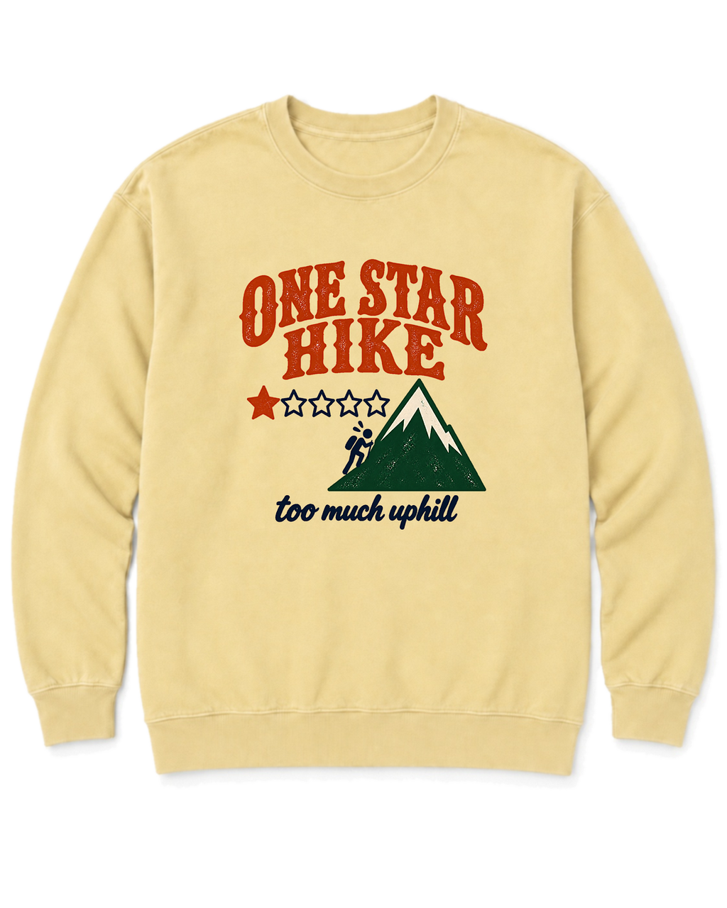 One Star Hike Sweatshirt - Butter