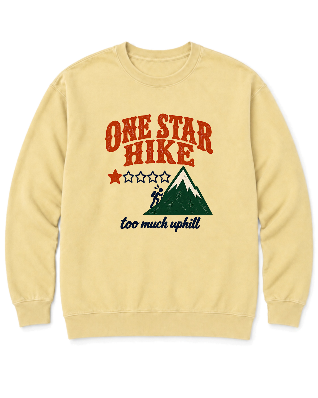 One Star Hike Sweatshirt - Butter