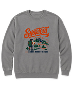 Shortcut Added Three Hours Sweatshirt - Grey