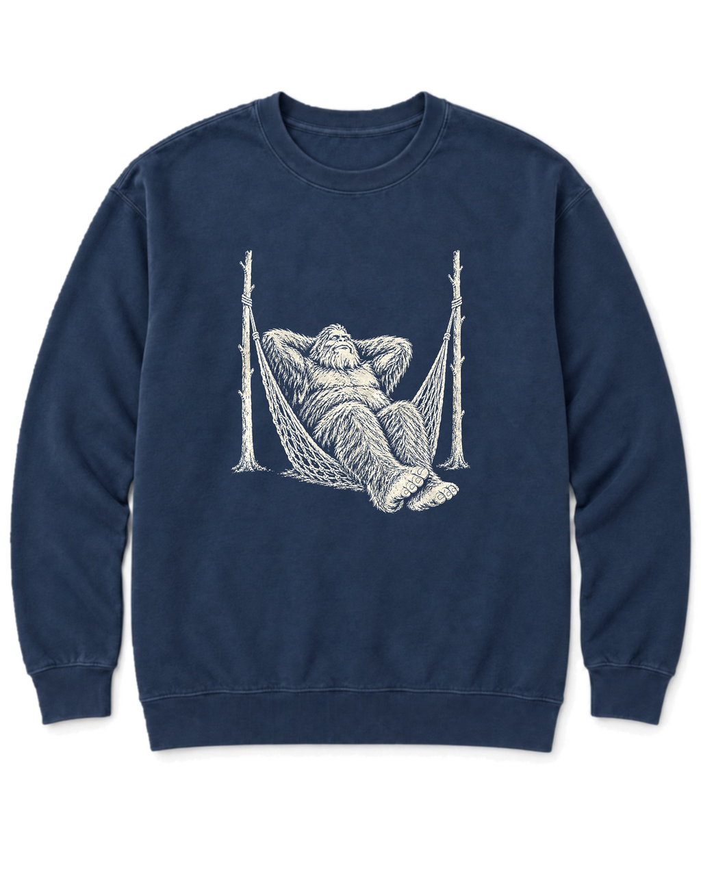 Bigfoot Hammock Sweatshirt - True Navy