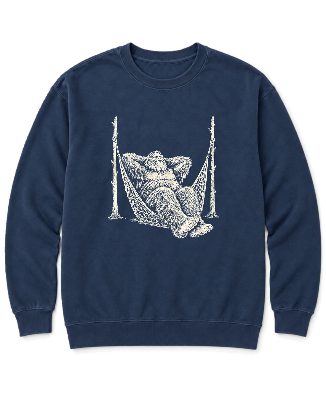 Bigfoot Hammock Sweatshirt - True Navy