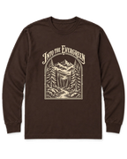 Into the Evergreen Long Sleeve Shirt - Dark Chocolate