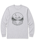 The Lake Keeps Late Hours Long Sleeve Shirt - Ash
