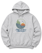 Where the Pines Meet the Sea Hoodie - Ash