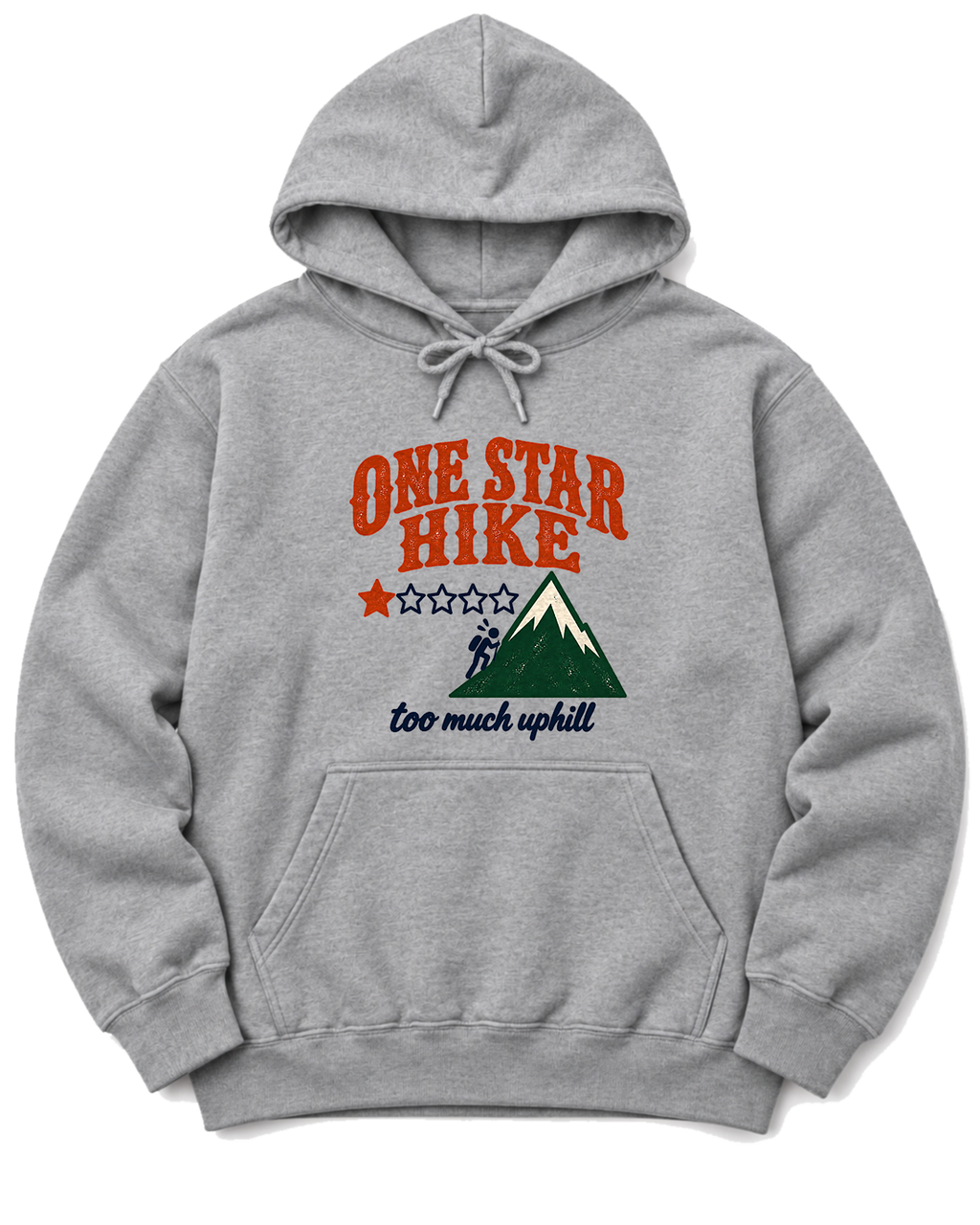 One Star Hike Hoodie - Sport Grey