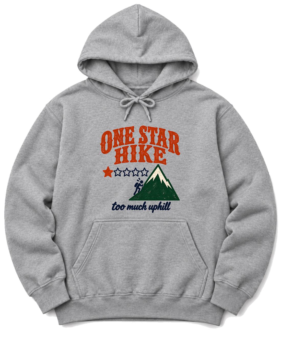 One Star Hike Hoodie - Sport Grey