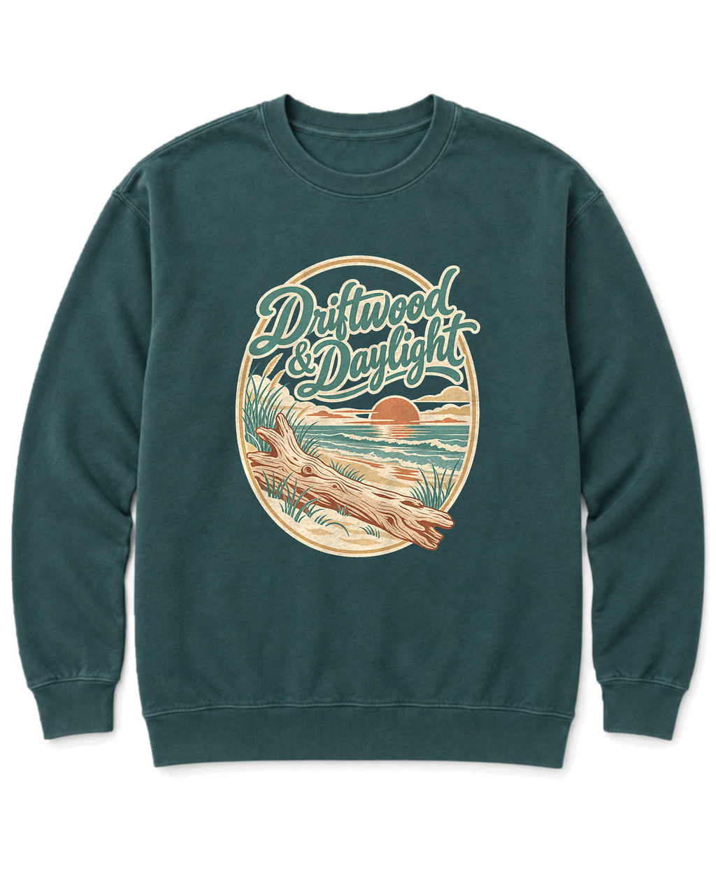 Driftwood & Daylight Sweatshirt - Blue Spruce