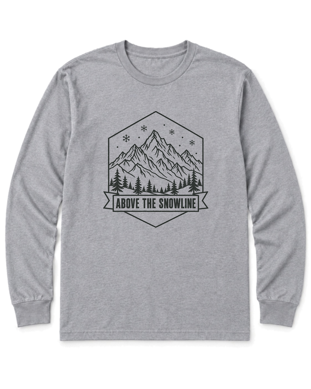 Above the Snowline Long Sleeve Shirt - Sport Grey