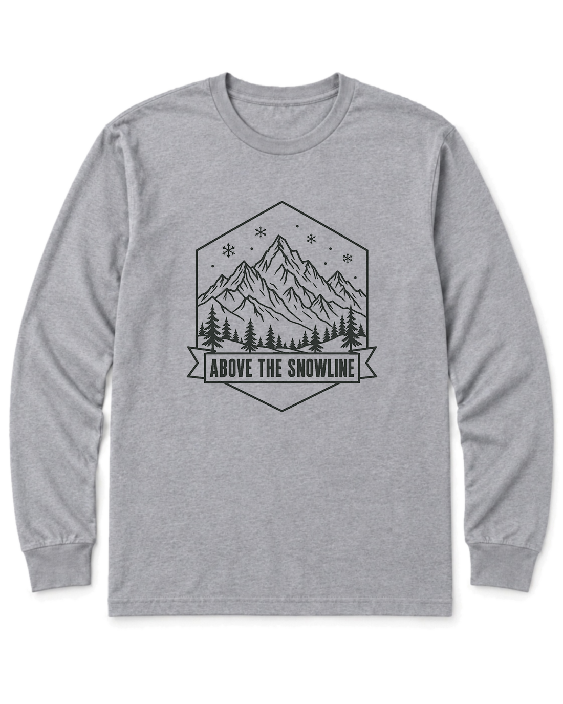 Above the Snowline Long Sleeve Shirt - Sport Grey