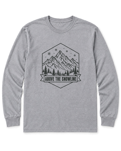 Above the Snowline Long Sleeve Shirt - Sport Grey