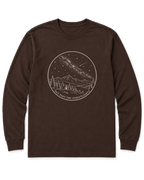 Out Past the Streetlights Long Sleeve Shirt - Dark Chocolate