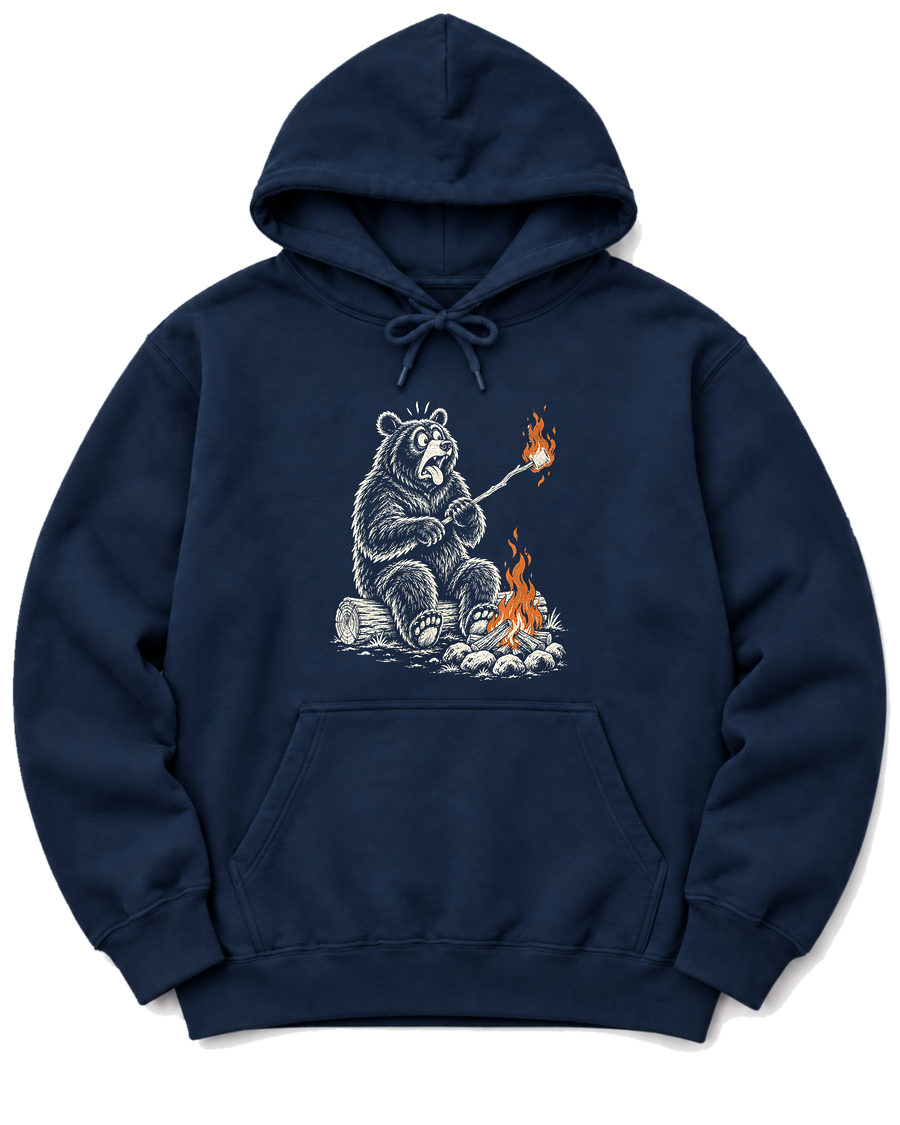 Marshmallow Meltdown Hoodie - Navy
