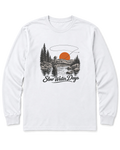 Slow Water Days Long Sleeve Shirt - White