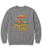 Mountain Time Sweatshirt - Grey
