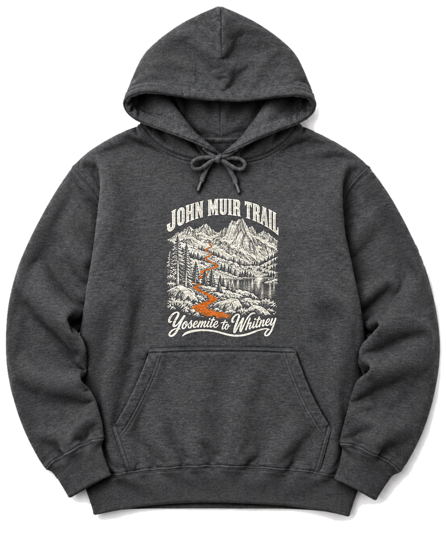 John Muir Trail Hoodie - Dark Heather
