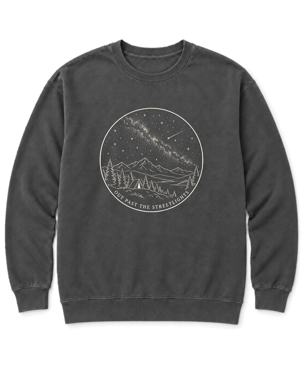 Out Past the Streetlights Sweatshirt - Pepper